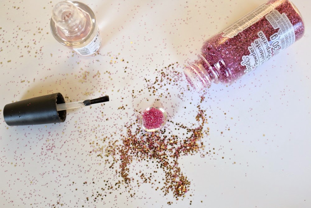 eyeful of lovely Simple DIY Glitter