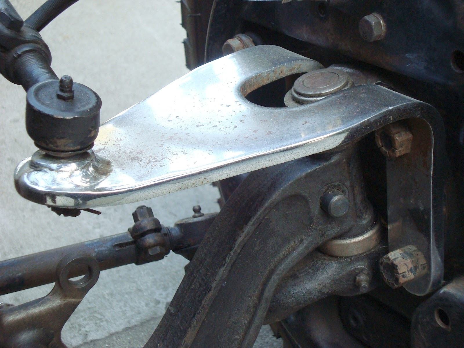The Hot Rod Disorder™ A Steering Arm, The Old Fashioned Way