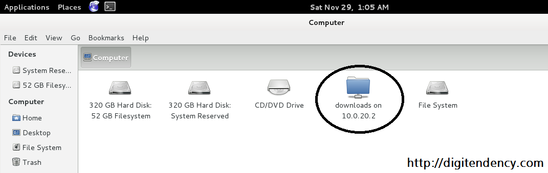mounted direcory on my computer(www.digitendency.com) mounted direcory on my computer(www.digitendency.com)