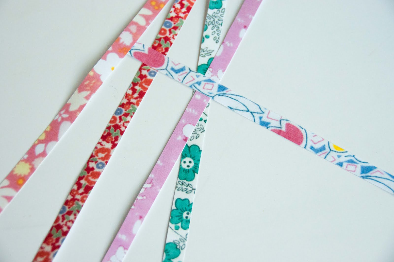 Aesthetic Nest Craft DIY Printed Paper Tape (Washi Tape Tutorial)