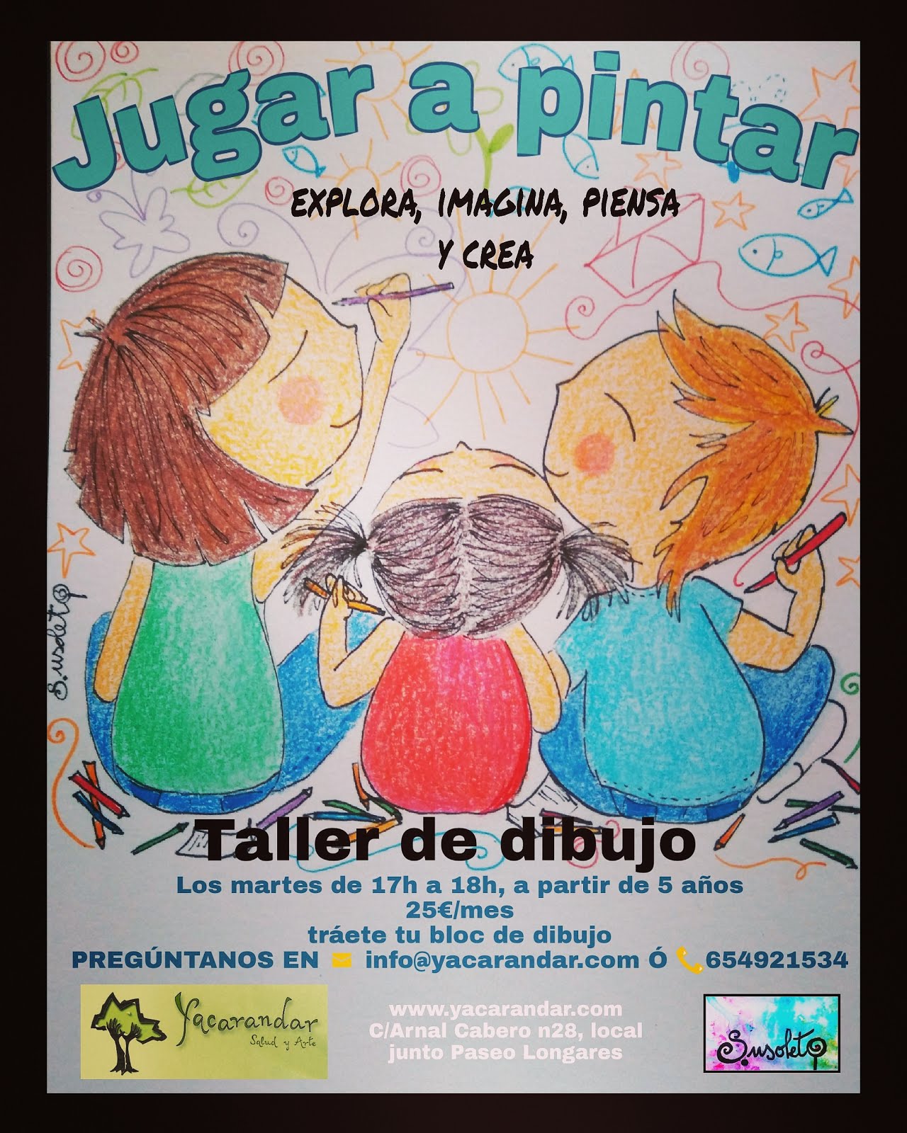 Taller de dibujo con SusoletO