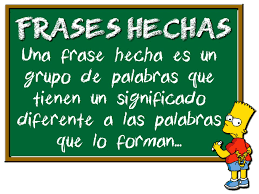 LAS FRASES HECHAS