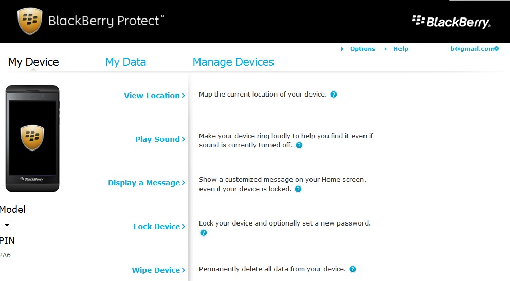 BlackBerry Protect untuk keamanan BlackBerry 10 myBB10