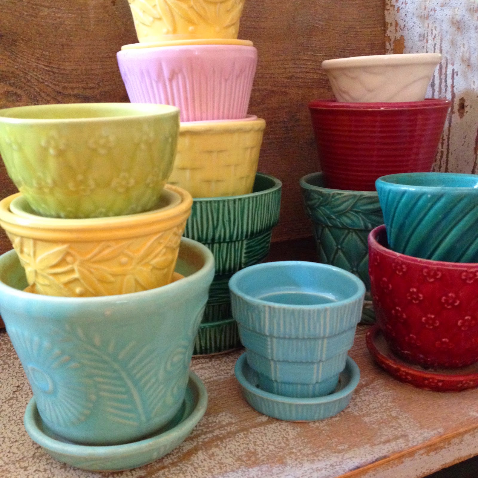 I Love Collecting: FLOWER POTS!