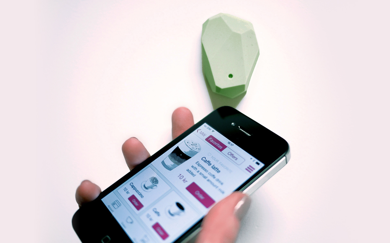 bluetooth beacon tracking app