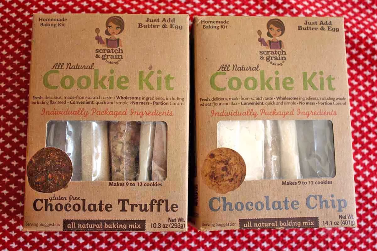 MooMama Scratch & Grain AllNatural Cookie Kits with Organic Ingredients