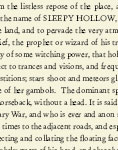 Sleepy Hollow Text Cardstock