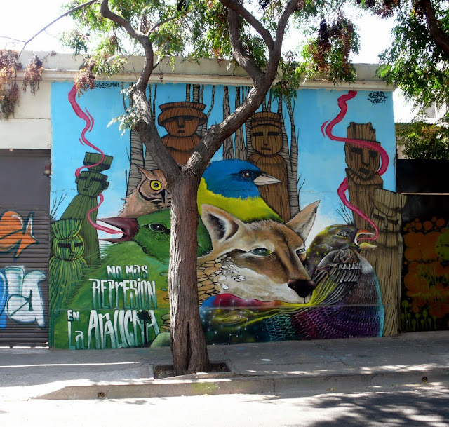 street art in santiago de chile barrio yungay arte callejero