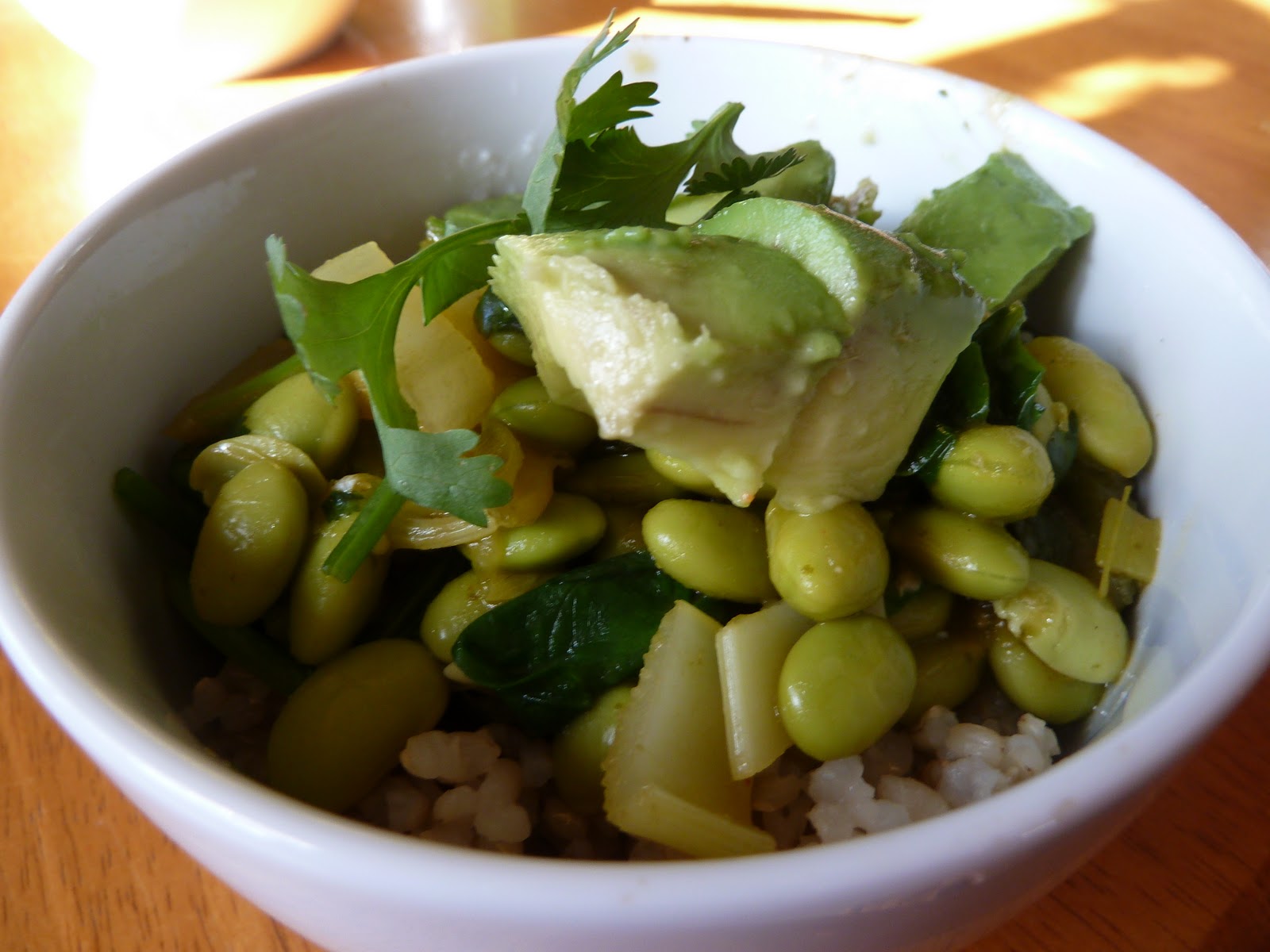 The Yogic Kitchen Green Goddess Edamame Chili