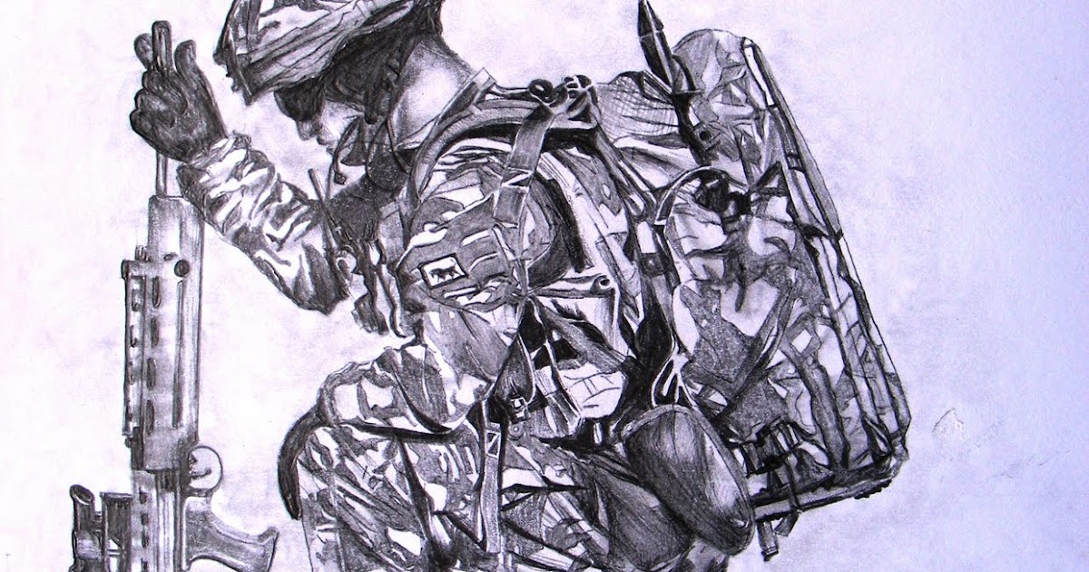 Drawings Of The British Armed Forces.