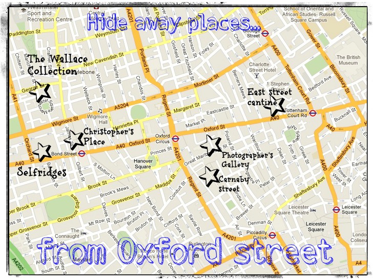 Living in London Escape from...Oxford street