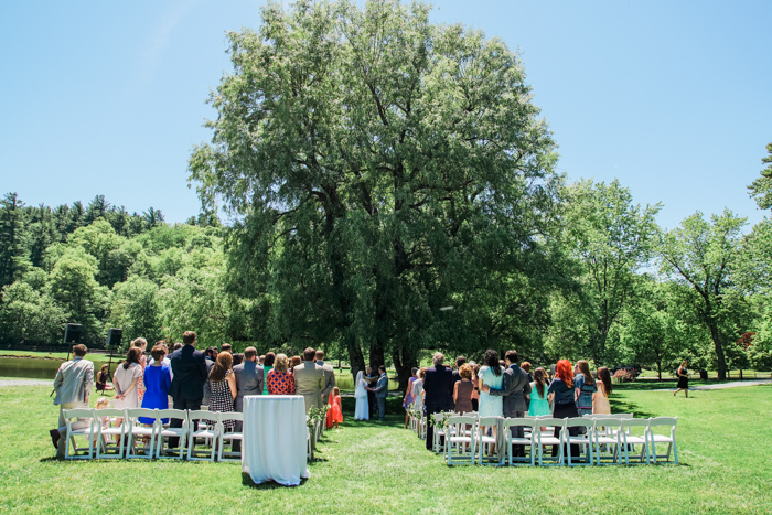 Garden Themed Outdoor Wedding at Chetola Resort in Blowing Rock, NC