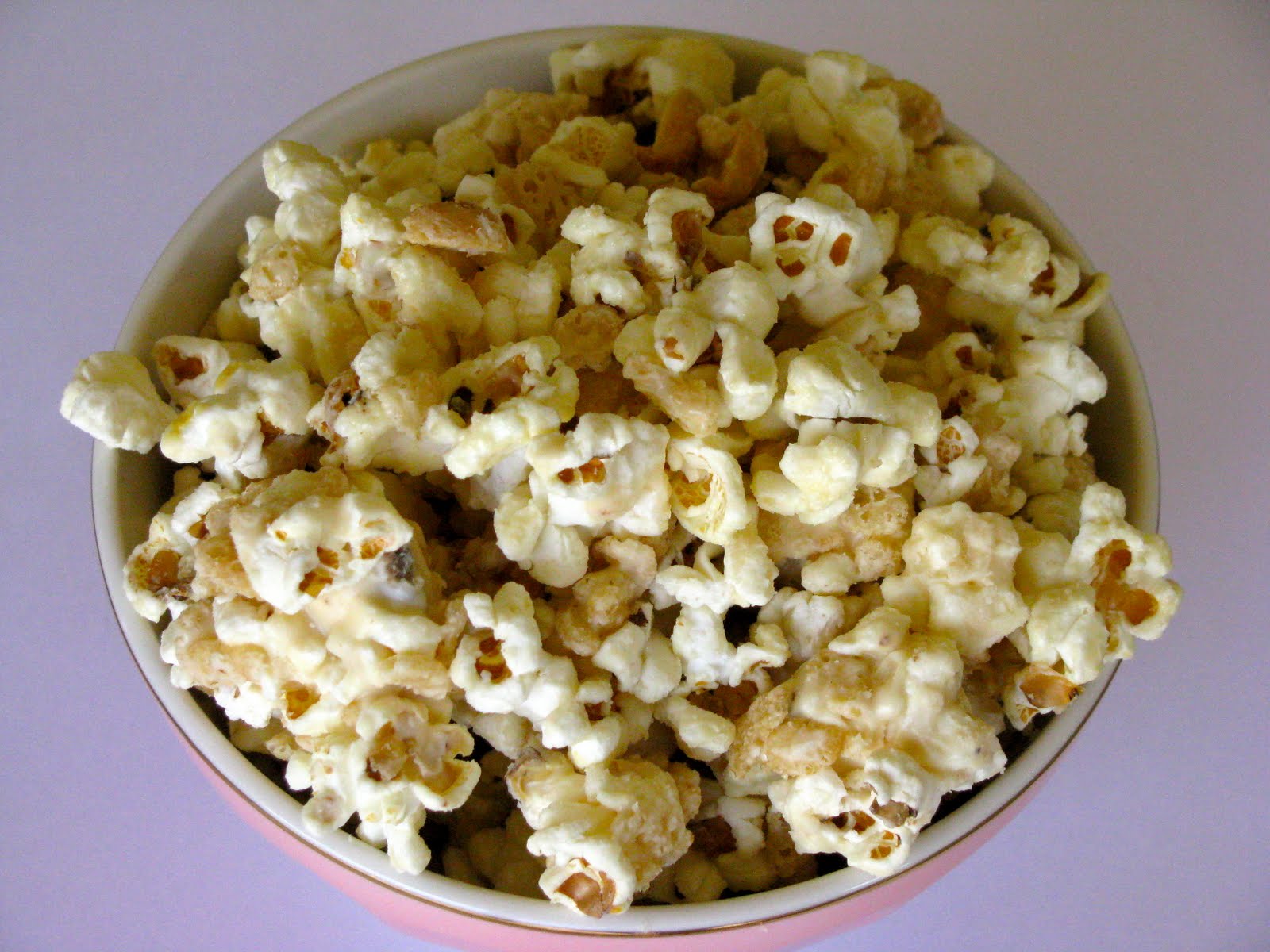 white chocolate popcorn almond bark