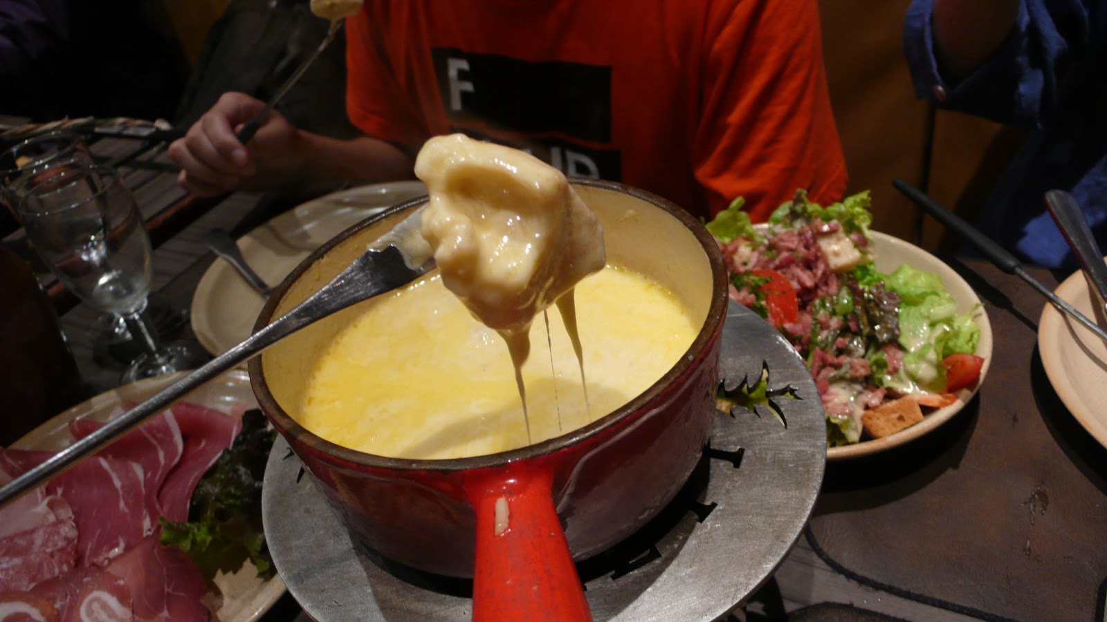 Fondue and Raclette in Annecy, France It's all good