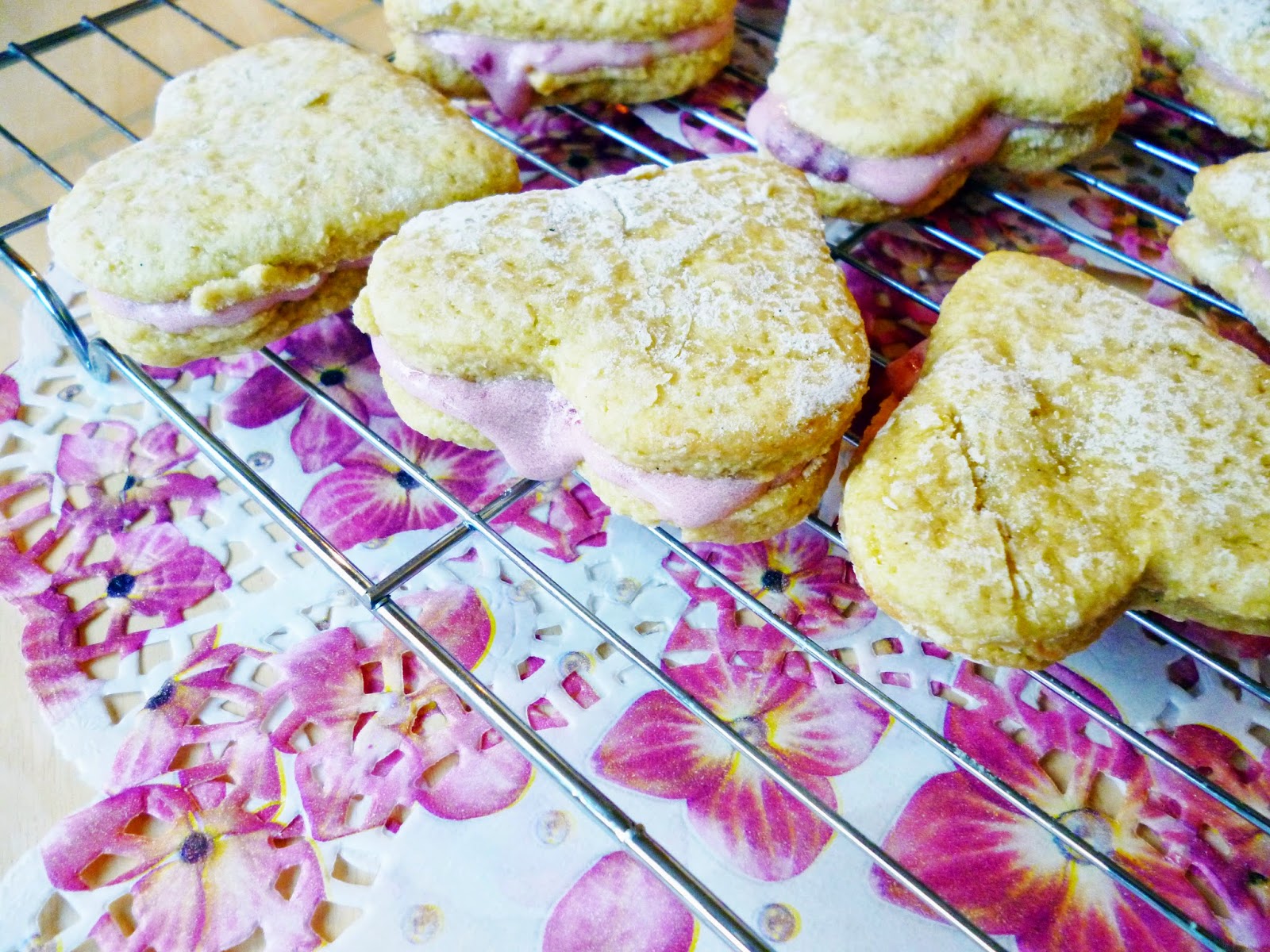 Cake Of The Week Raspberry Vanilla Sandwich Biscuits