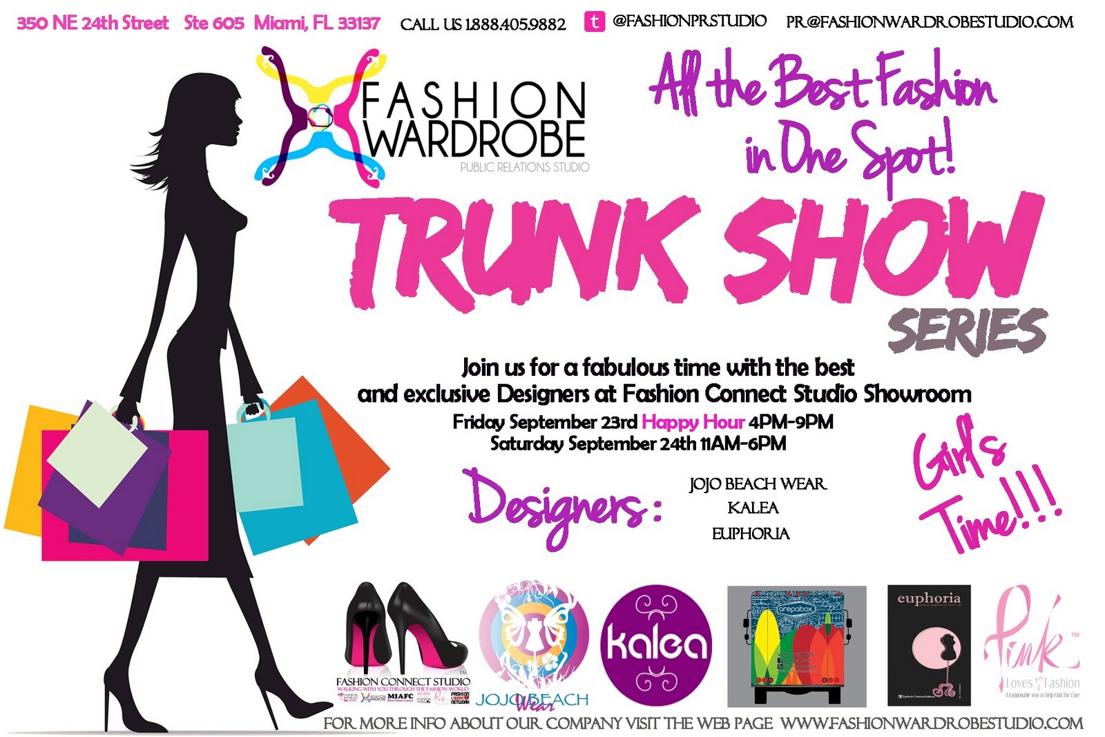 Fashion Addicted TRUNK SHOW SEPTEMBER 23TH AND 24TH