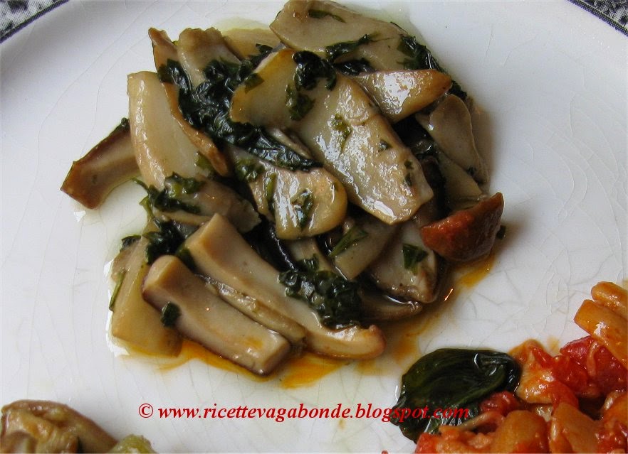 ricette vagabonde Funghi Porcini Trifolati