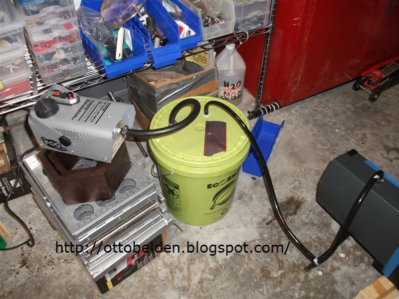 Going's on of Otto's Pastimes Wind Tunnel Smoke Generator