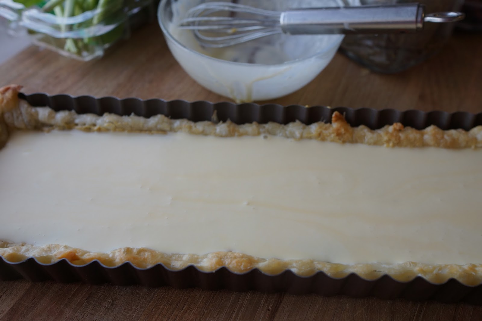 Flan tomato confit tart Chef Rachida