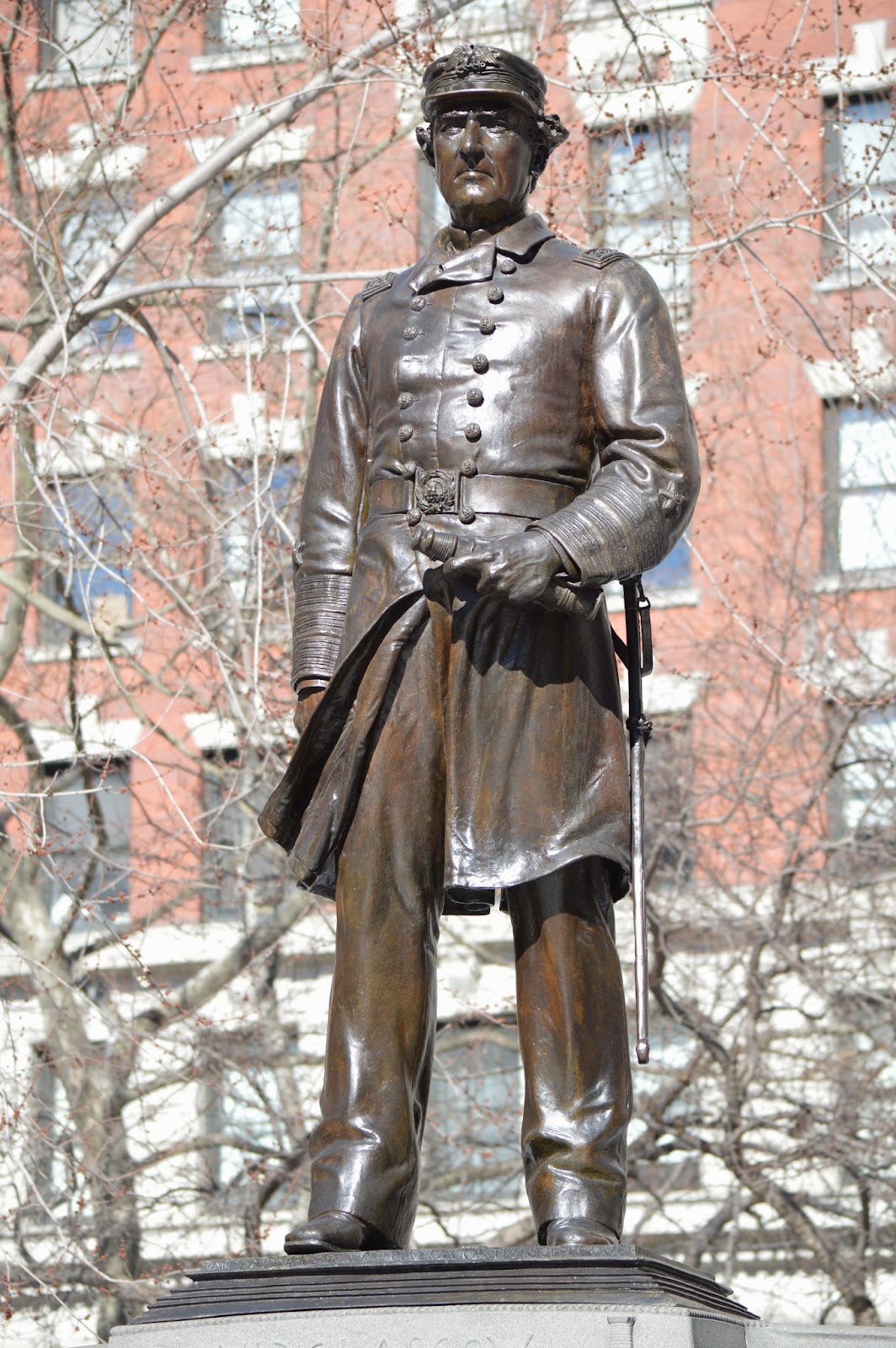 NYC Photoblog Statue of Admiral David Farragut