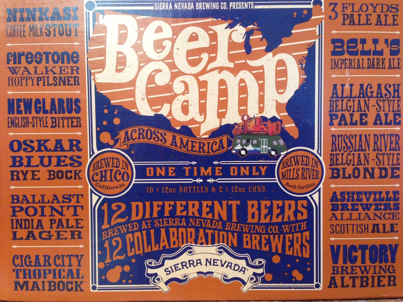 Beer Apostle Ranking the beers from Sierra Nevada's Beer Camp Across