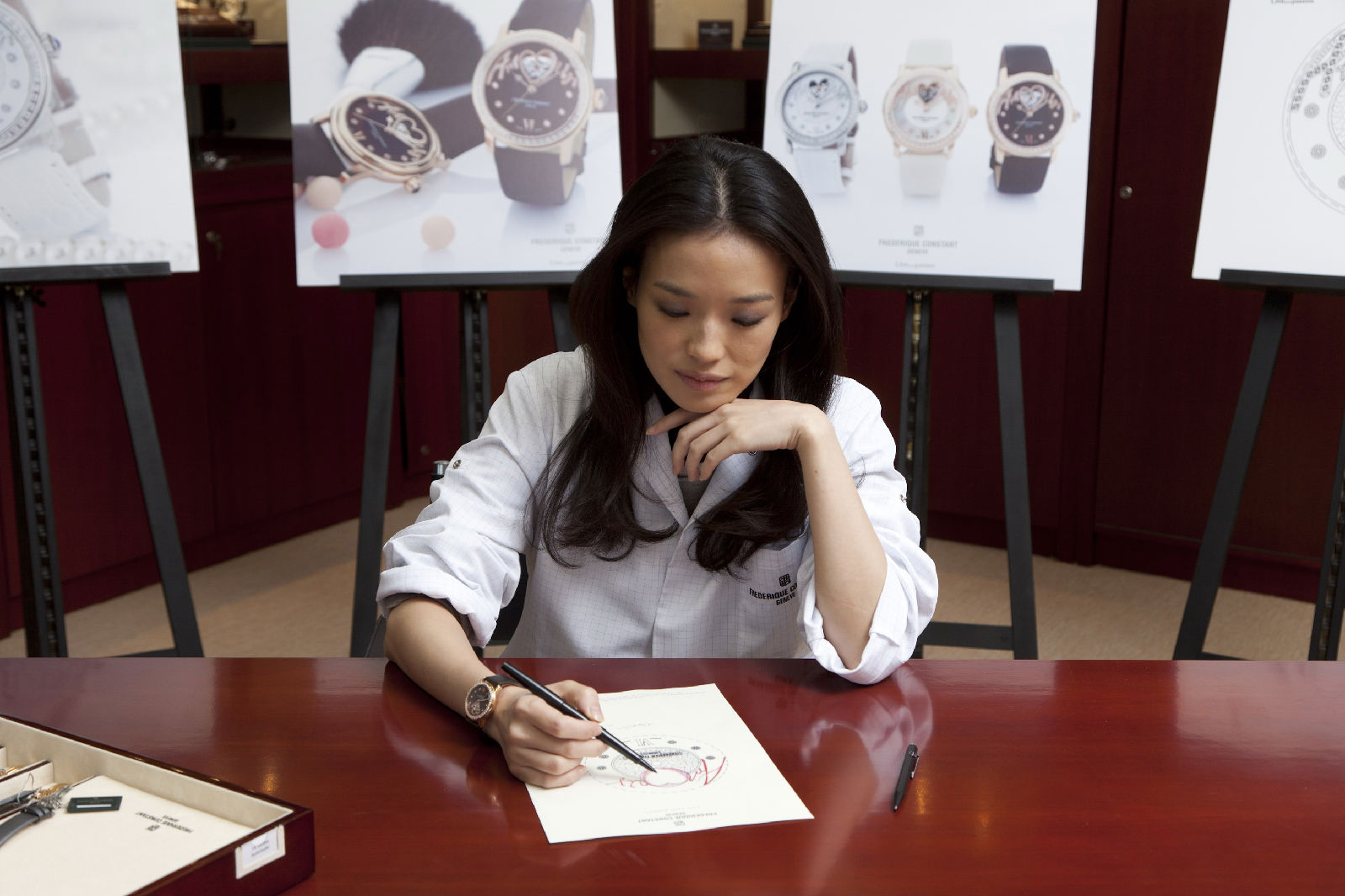 Shu Qi diseña relojes