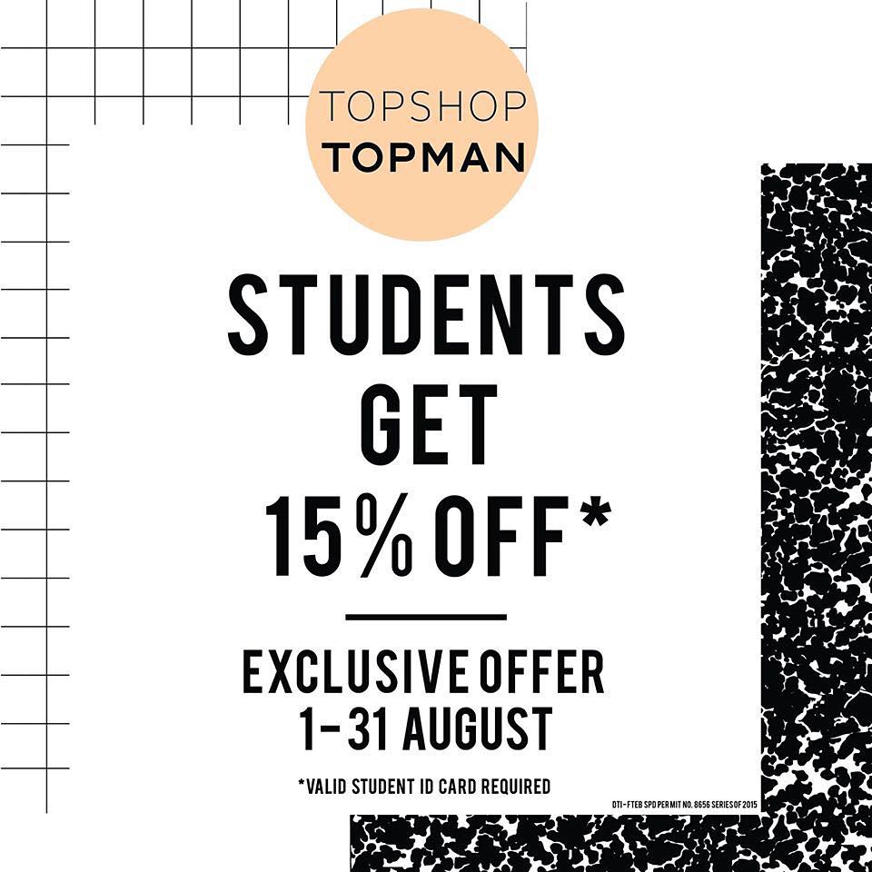 Topman discount coupon
