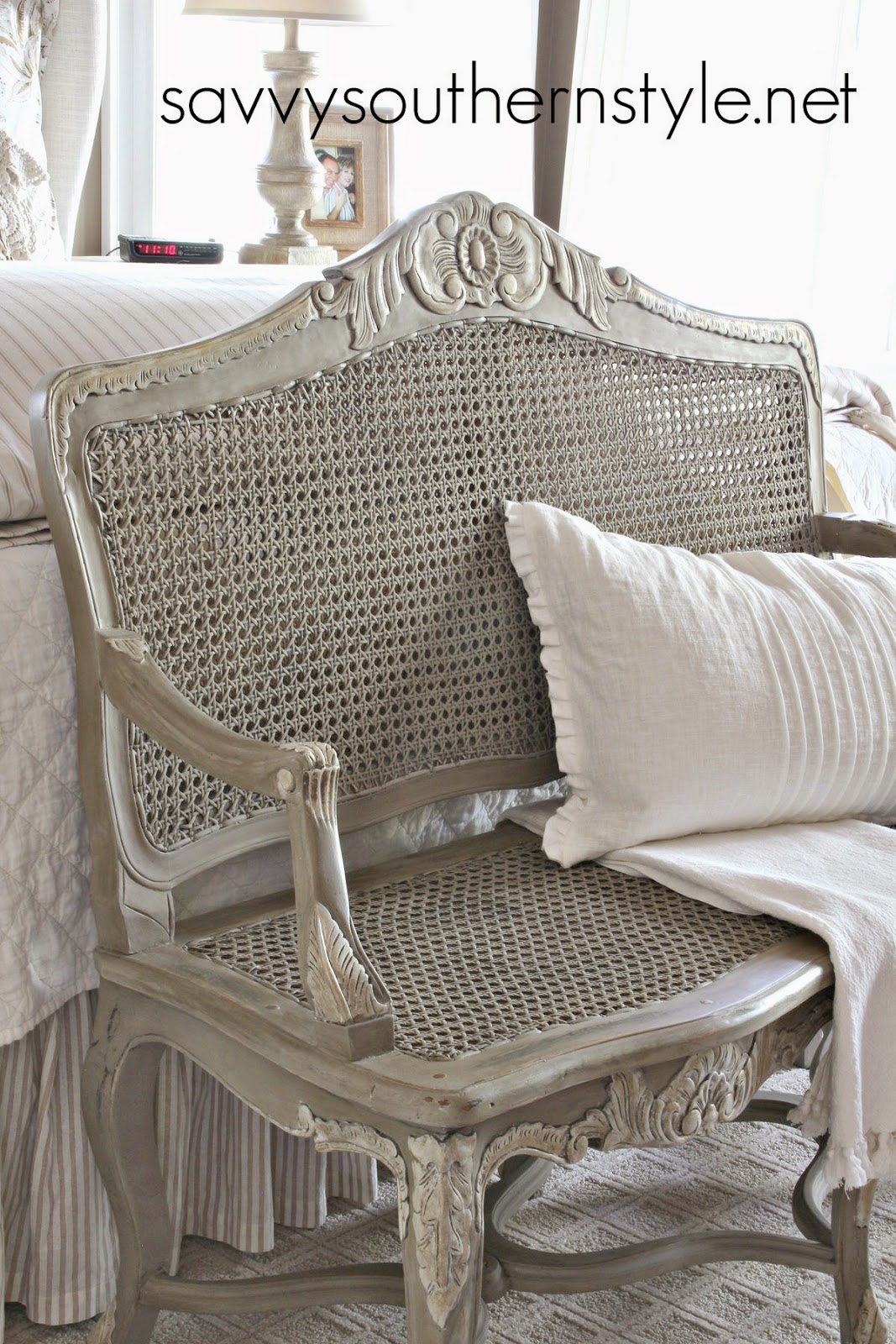 Savvy Southern Style French Bench Makeover