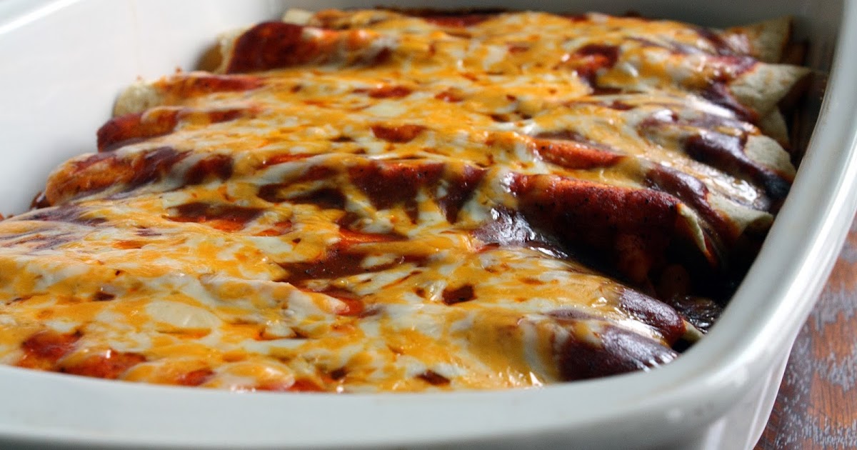 Nanna's Cookbook Chicken and White Bean Enchiladas