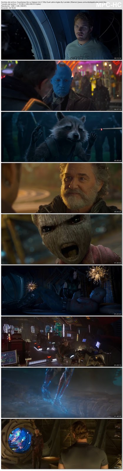 Capturas de la película.