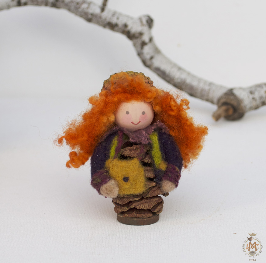 Ginger hair Sequoia gnome