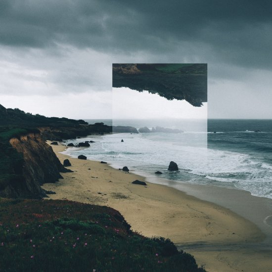 As paisagens refletidas em figuras geométricas nas foto-manipulações de Victoria Siemer Victoria Siemer witchoria fotografia e photoshop surreal figuras geométricas paisagens invertidas