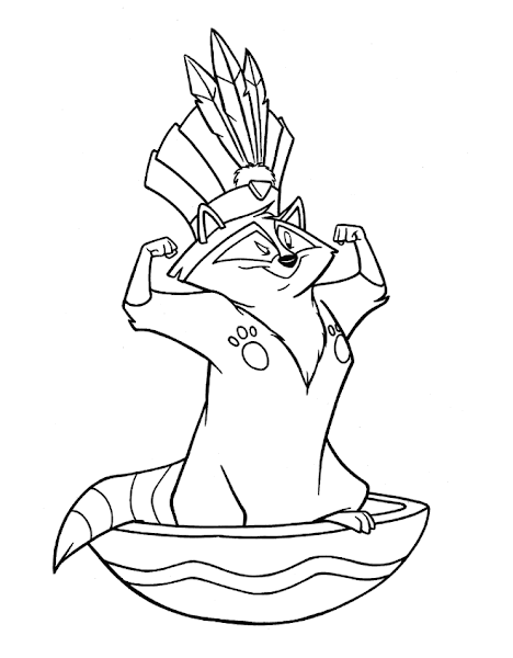 Pocahontas Coloring Pages Printable