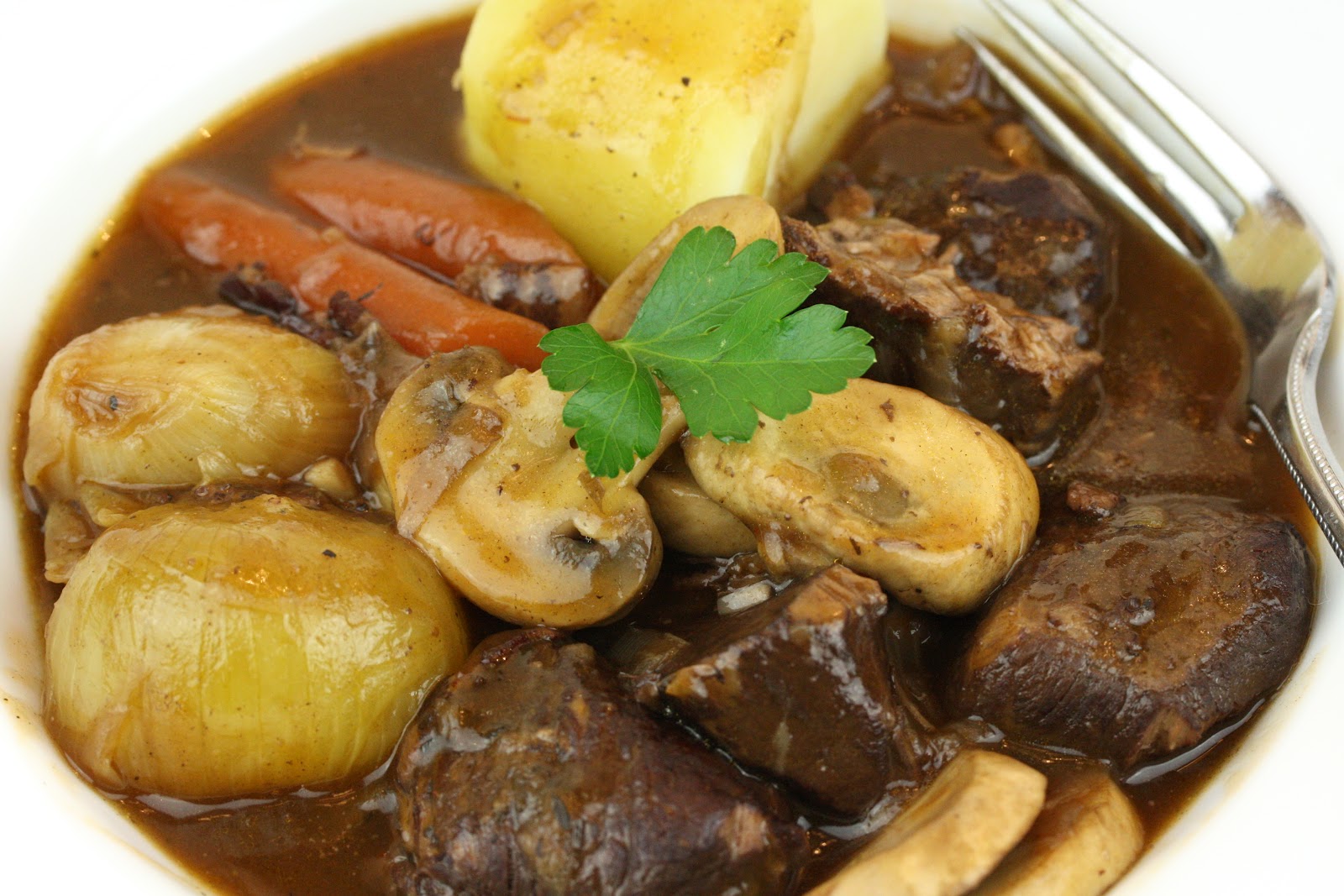 Julia Child's Beef Bourguignon Saving Room for Dessert