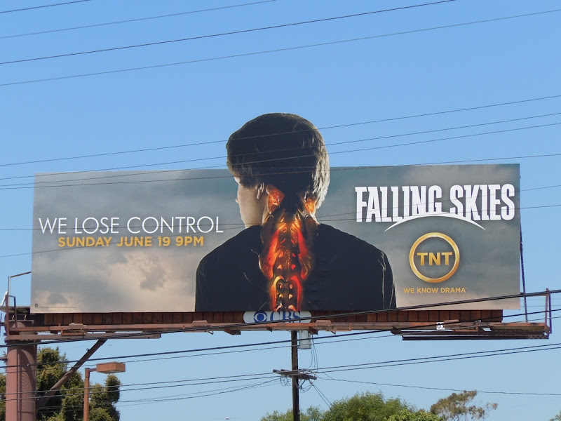 Falling Skies We Lose Control billboard