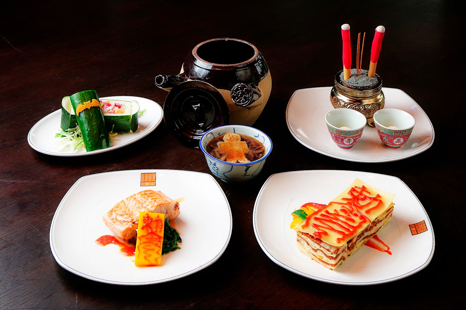 freaky chinese folklore set menu by caf ocean hk288person