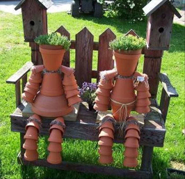 Daily Fun Pics 19 Do It Yourself Garden Ideas (19 pics)