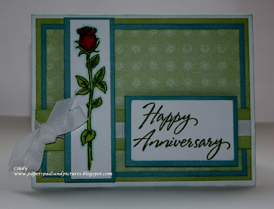 Papers Pads and Pictures: Same Stamp, Different Card