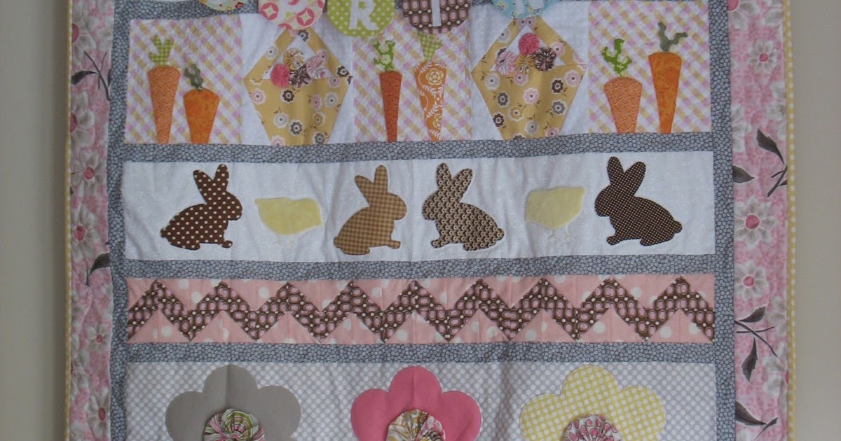 Customized Quilts by Britney Easter Wall Hanging