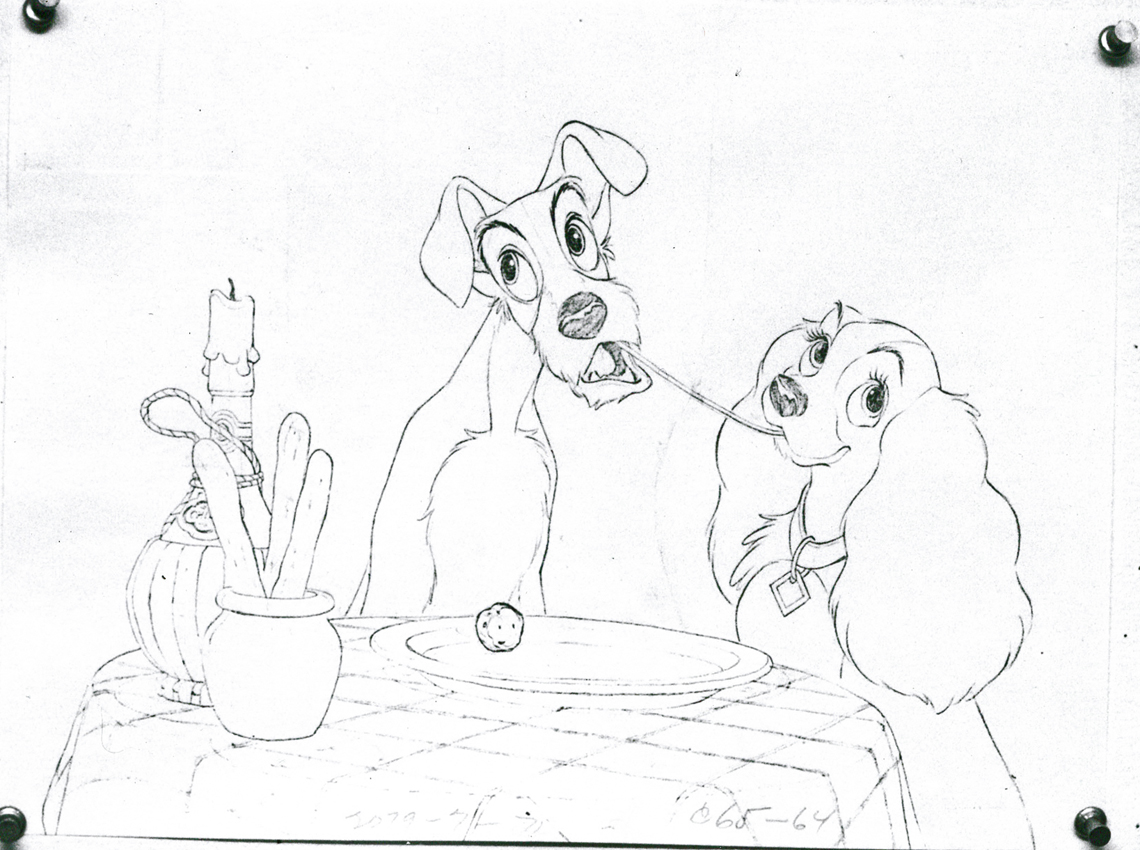 Lady and the Tramp (1955) - Character Design Model Sheets & Production ...