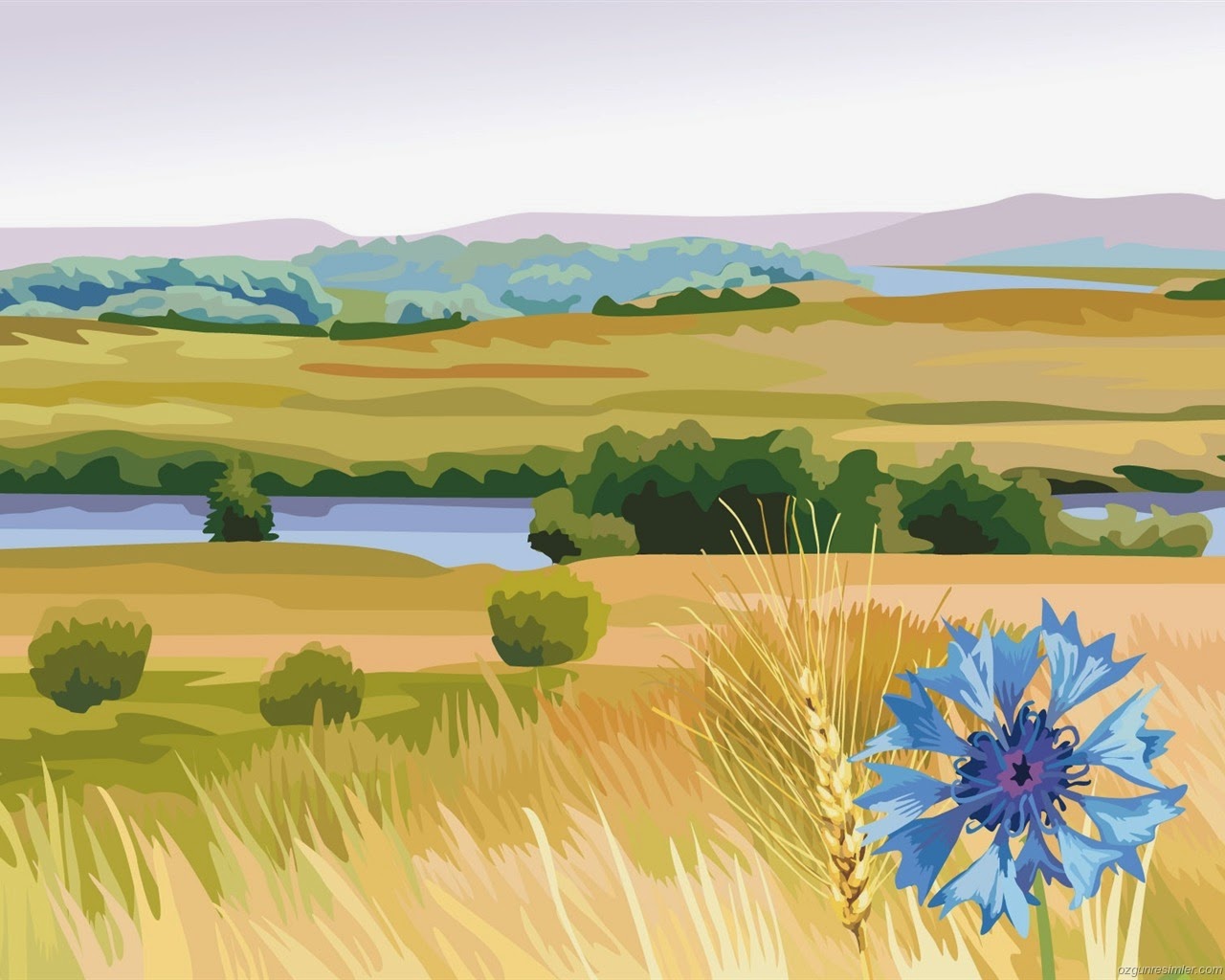 gifdunyasicom vektorel manzara resimleri