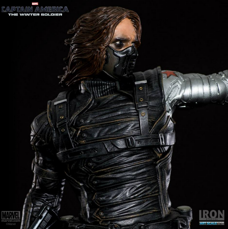 O Soldado Invernal Estátua Iron Studios O Soldado Invernal Estátua Iron Studios