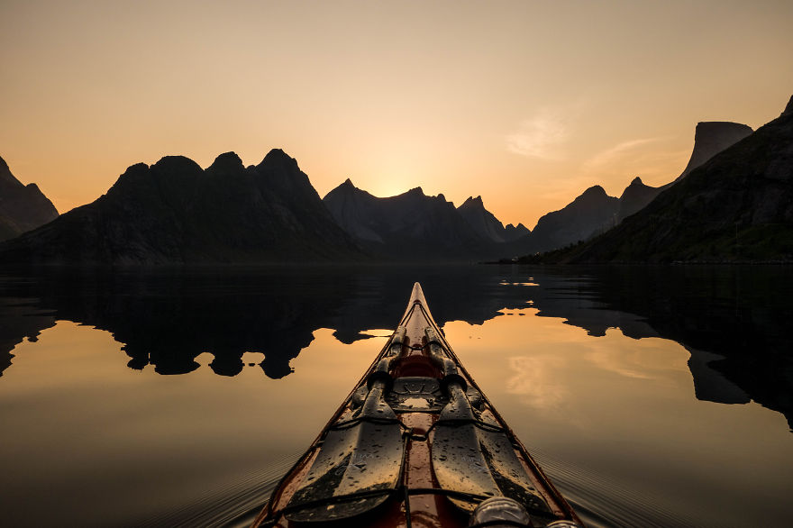 Kjerkfjorden - The Zen Of Kayaking: I Photograph The Fjords Of Norway From The Kayak Seat Kjerkfjorden - The Zen Of Kayaking: I Photograph The Fjords Of Norway From The Kayak Seat