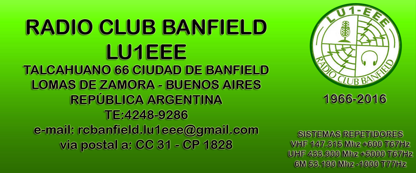 Radio Club Banfield - LU1EEE