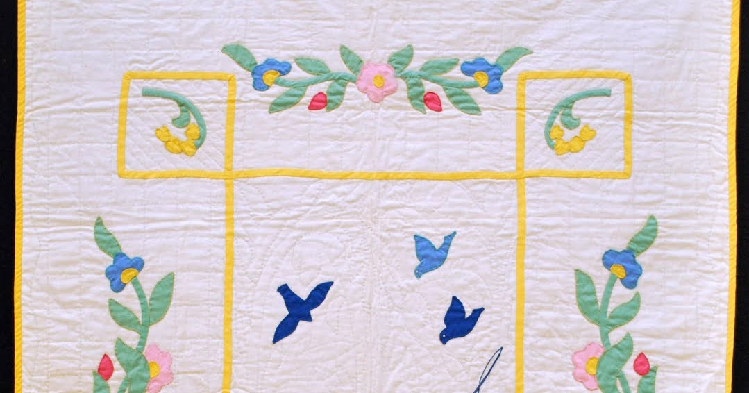 QuiltsVintage and Antique Antique Crib Quilt