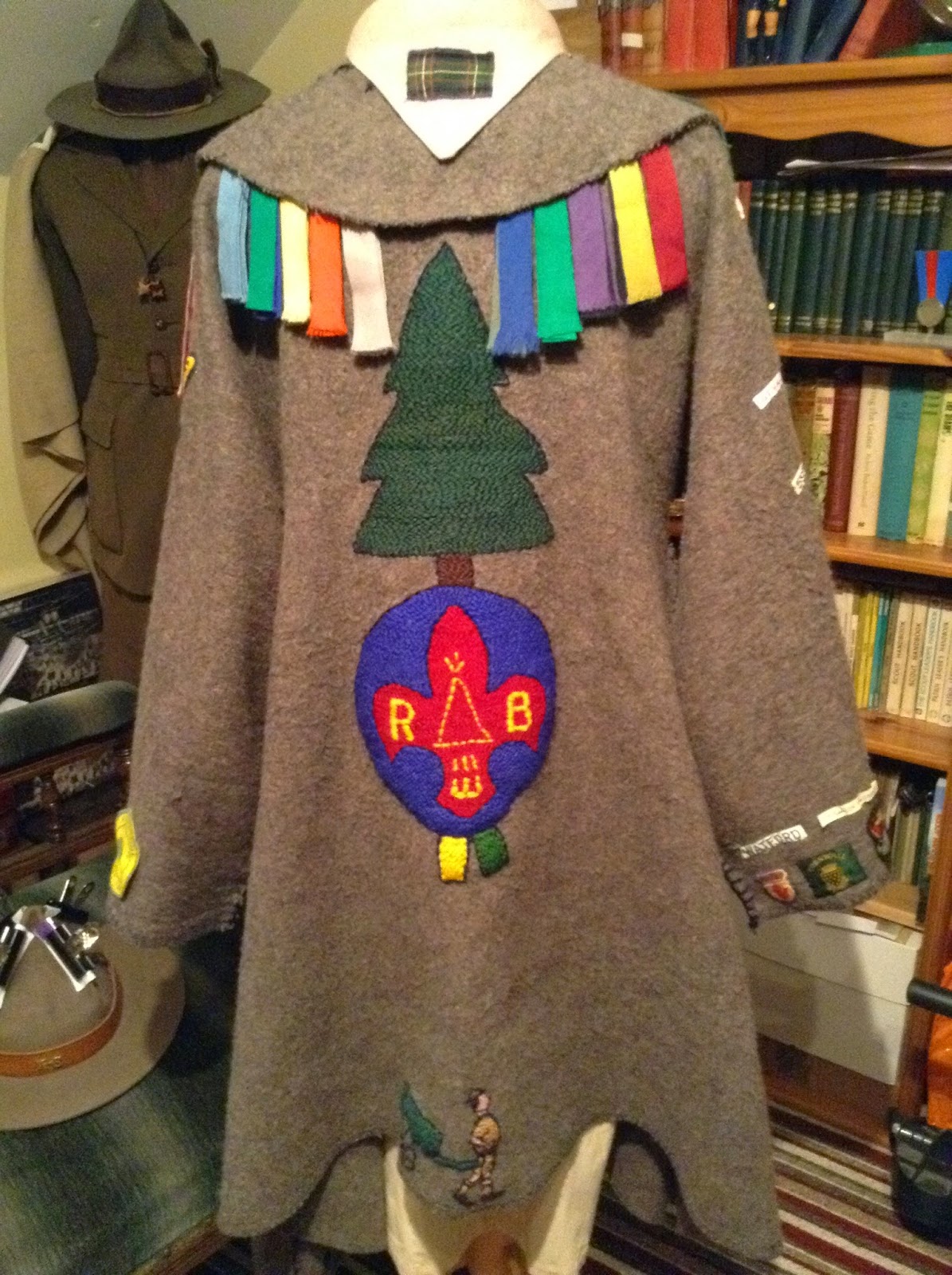 Scouting Yesteryear's Archive Camp fire Blanket