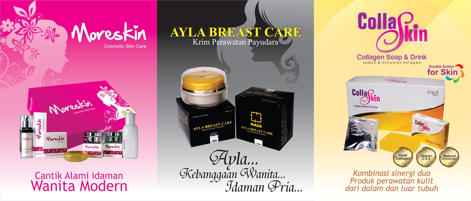 Jual Moreskin Clean and Glow Nasa Asli