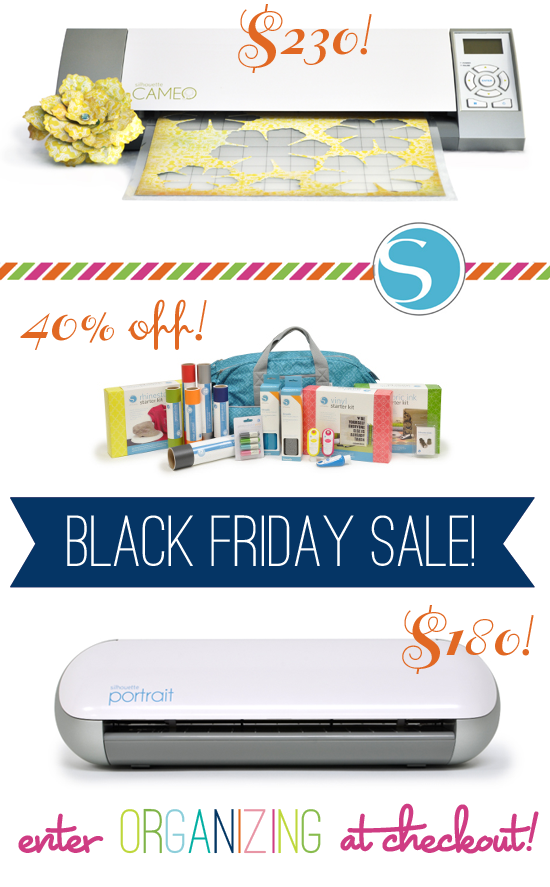 IHeart Organizing Black Friday Silhouette PROMO!!