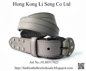 Fashion Belts Wholesale, Manufacturer and Supplier - Hong Kong Li Seng Co Ltd