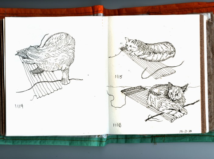 Sketch Book: Cat Pencil Drawing Themed Notebook for Drawing
